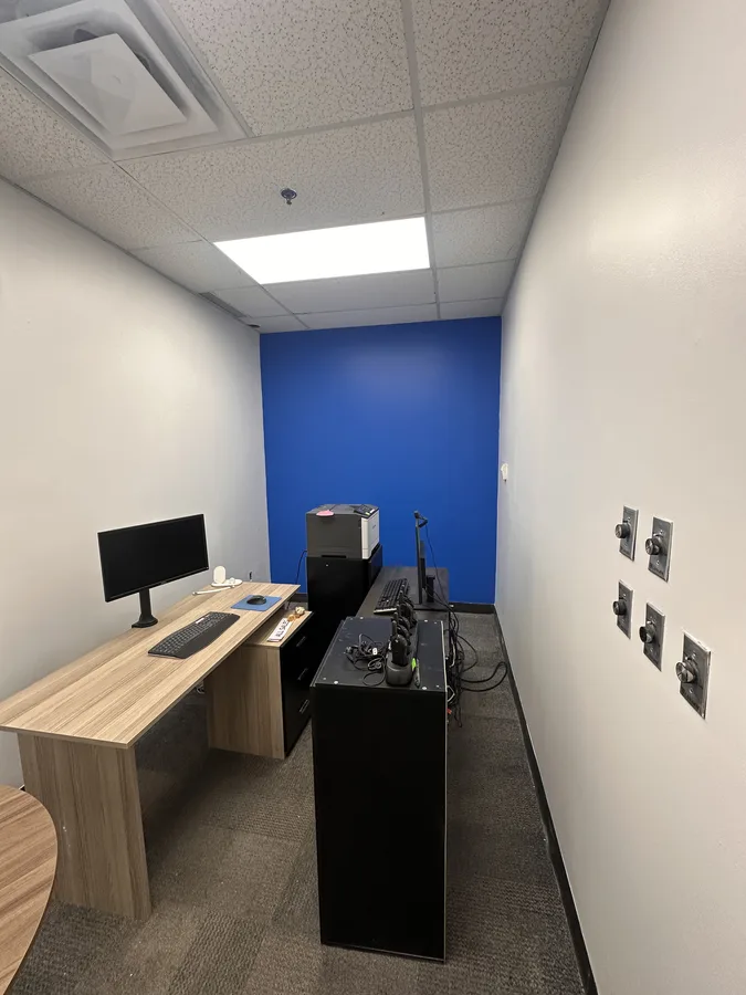 Commercial office at a national retail chain repainted in neutral tones by OV Property Solutions