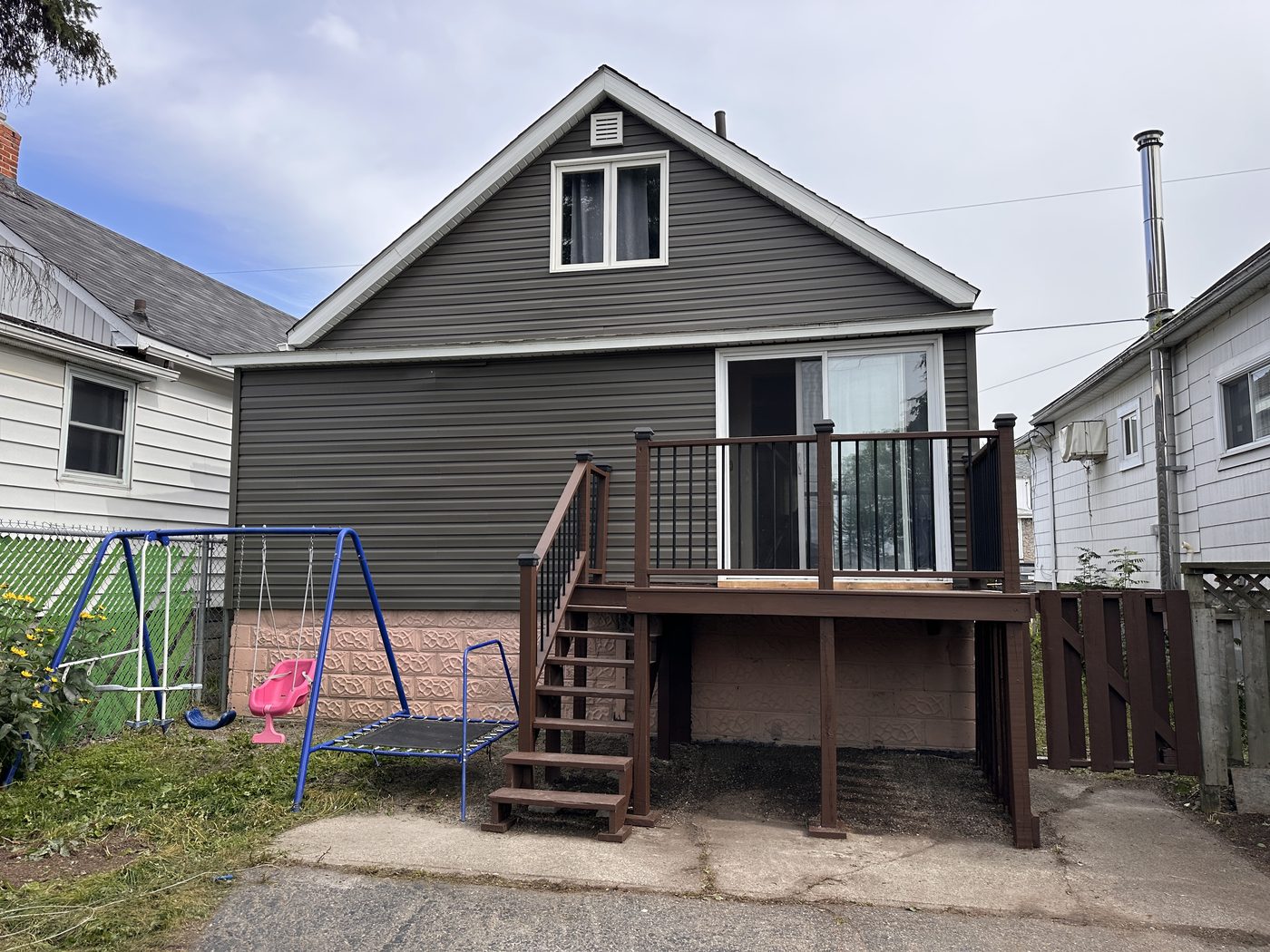 Deck repaired, reinforced and repainted