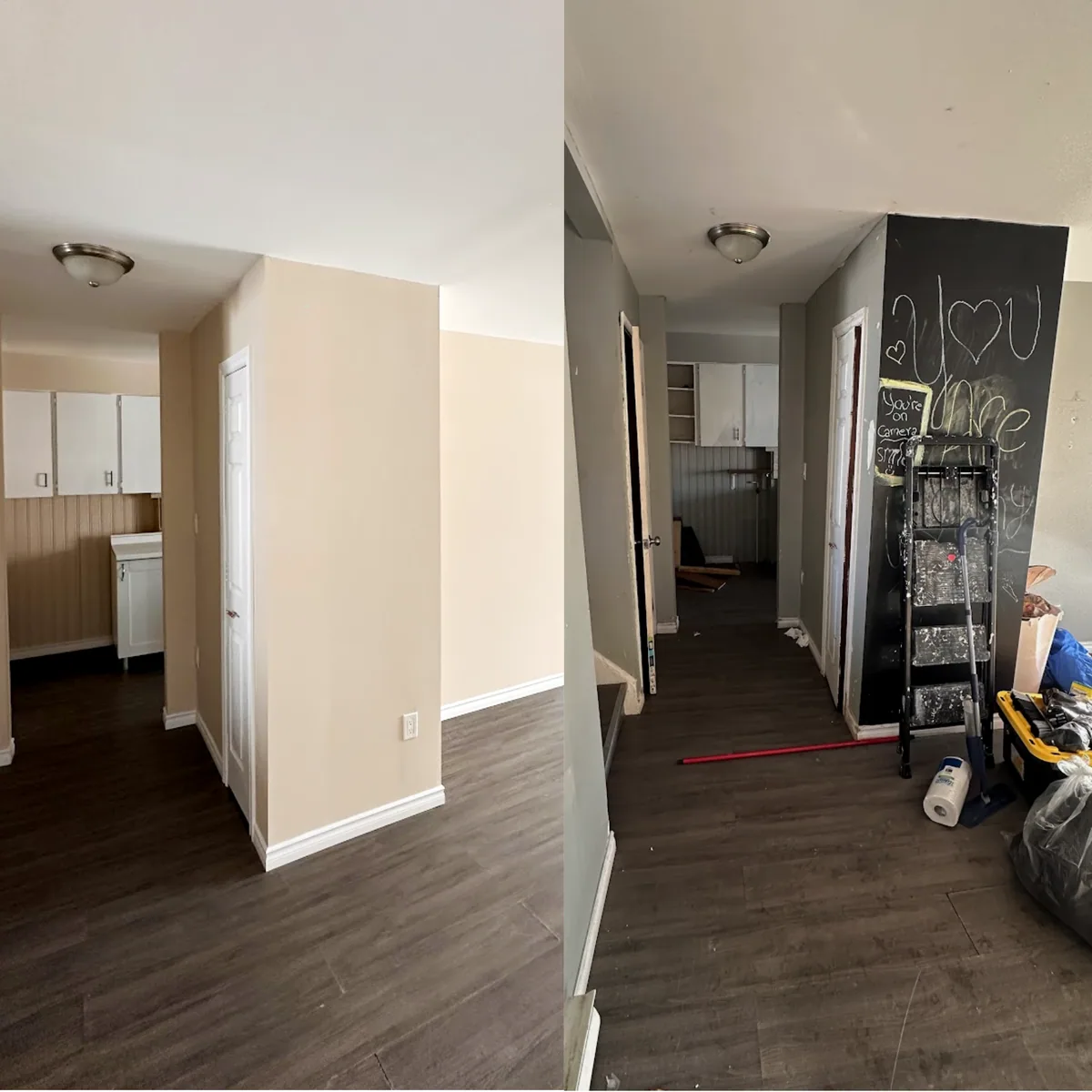Beautifully finished interior space – interior painting in Timmins by OV Property Solutions