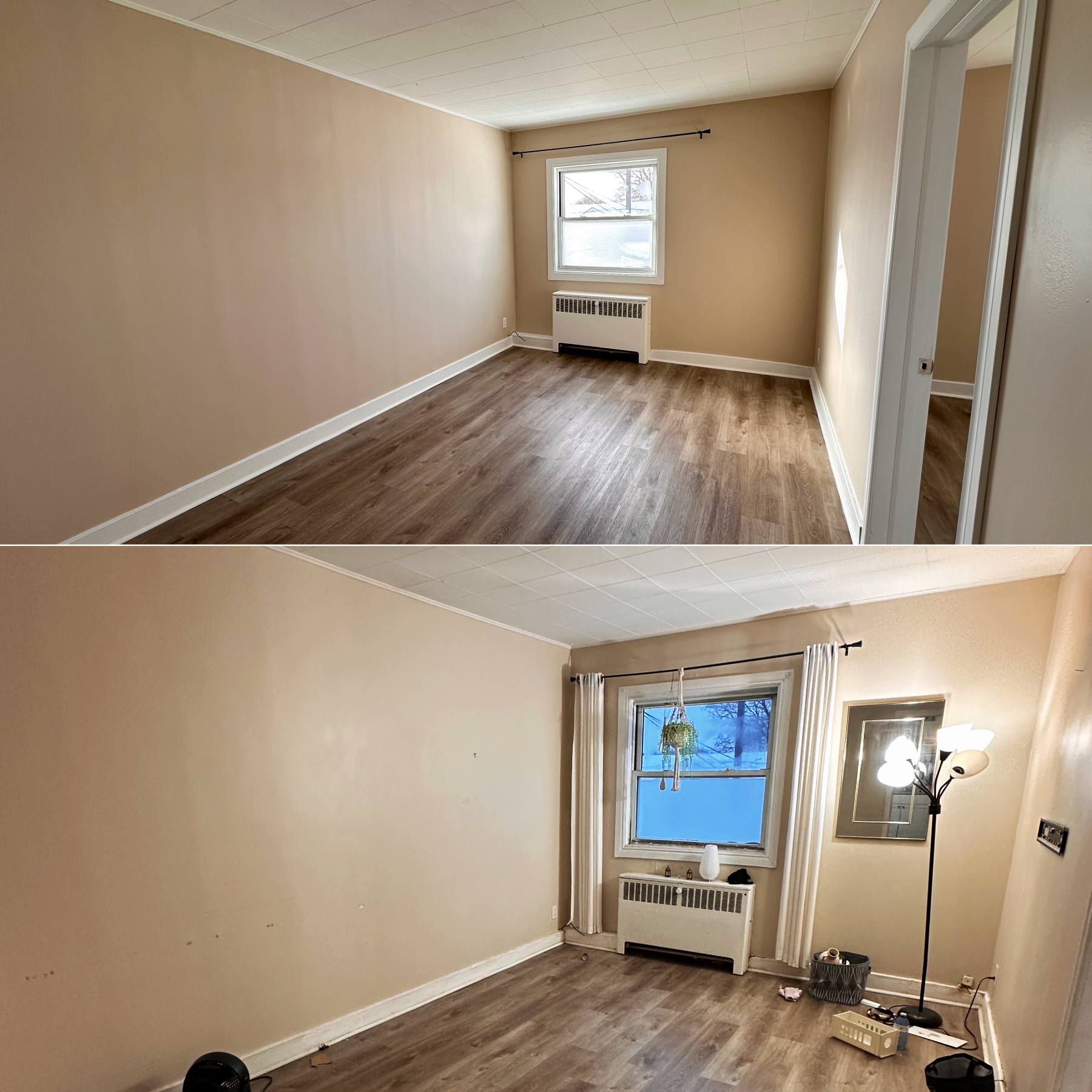 Before and after untitled-41 - rental-ready project in Timmins ON - OV Property Solutions