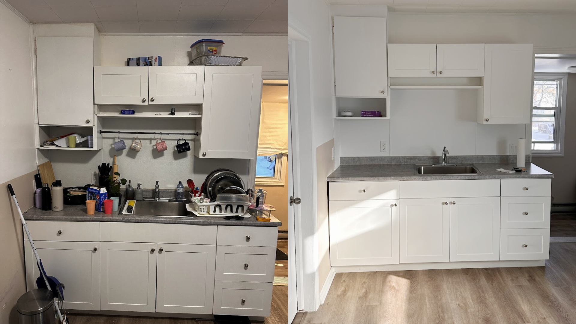 Before and after untitled-47 - rental-ready project in Timmins ON - OV Property Solutions